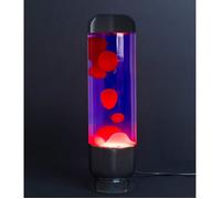 LAMPE A LAVE CAPSULE VIOLET/ROUGE