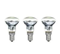 Lampe à Lave de Remplacement E14 R39 30W Projecteur à Visser Ampoule RéFlecteur Clair Ampoules à Lave Incandescente 3 PièCes