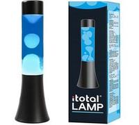 I-Total® Lampe à lave magma, 30 cm bleu/blanc