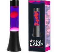 I-Total® Lampe à lave magma, 30 cm violet/rose