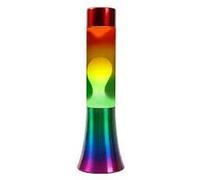 I-TOTAL® Lampe à lave Rainbow – 30 cm – base noire