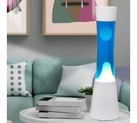 Lampe à lave en verre white sea