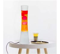 Lampe à lave en verre white sun