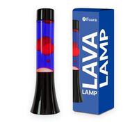 Lampe à lave - FISURA - Vintage - Rouge et bleu - 31 cm - 40 W - Électrique