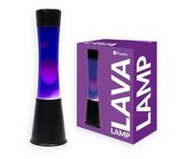 Lampe à lave - FISURA - Violette - Vintage - 11x11x39,5 cm - Électrique