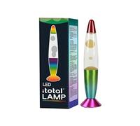 Lampe à lave LED I-Total XL2683 avec résistance chauffe cire, sans ampoule (CHANGE COULEURS RGB)