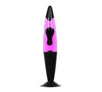 Lampe à Lave Noir Violet Rose, lampe de table à lave, salon, chambre de jeunes, salle de fête, H:42 cm, G9, ampoules incluses, relaxant, idée cadeau, lampe rétro, JENNY