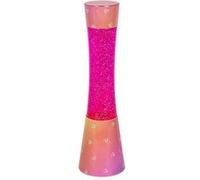 Lampe à lave Rabalux Minka, lampe lavallière Gy6.35 20W, 39,5 cm, rose - lampe décorative rose