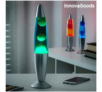 InnovaGoods – Lampe à lave – 2 ampoules incluses – Rouge