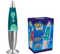 Lampe à Lave - WORLDBRANDS - 40 cm - Bleu - Ambiance Zen - Gadget Insolite