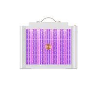 Lampe à led anti-mouches, moustiques électriques tue des insectes volants, silence-Blanc