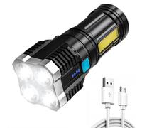 Lampe à LED de COB à main 4-enceinte multipose avec batterie 1000lm