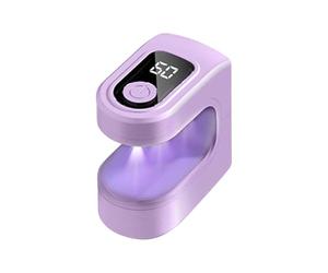 Lampe à LED pour ongles en gel Lampe LED rechargeable avec 2 modes de | Lampe de photothérapie compacte Pour salon, domicile, pratique, initiation et