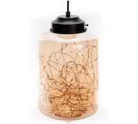 Lampe à led suspendu Ambre 30 cm - Lou De Castellane - Orange - Métal Orange G