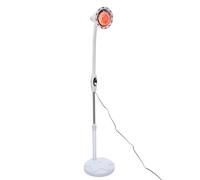Lampe à lumière rouge - 275 W - 220 V - Température réglable de 0 à 115 °C - Rotation à 360 ° - Lampe infrarouge - Lampe de thérapie pour adolescents et adultes