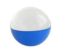 Lampe à mémoire de forme sphérique 3D avec connexion Wi-Fi pour lecteur vidéo Boule de cristal Affichage numérique 7 cm Bleu