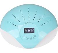 Lampe À Ongles 48w Sensible À L'intelligence,Lampe À Ongles Uv Double Led,Sèche-Vernis À Ongles Gel Uv Led Pour Manucure Et Pédicure Avec 4 Minuteries