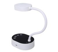 Lampe à Ongles à Col de Cygne, 36 W à Durcissement Rapide avec Détection Automatique et Batterie Rechargeable, Sèche-ongles LED avec Col Réglable à 360 Degrés pour une Utilisation en Salon à