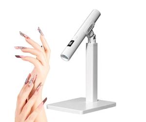 Lampe à ongles compacte pour sécher les ongles - Outil professionnel de salon - Système de durcissement du gel avancé - Fonction de contrôle intelligent de la minuterie - Accessoire de beauté idéal