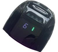 Lampe à ongles, design portable sans fil, technologie UV et LED, lumière noire rouge