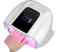 Lampe à ongles, design sans fil, technologie de séchage rapide, lumière blanche rouge