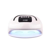 Lampe à ongles double source lumineuse, sèche-ongles intelligent séchage rapide, lampe LED for, appareil de photothérapie des