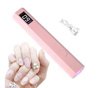Lampe À Ongles En Gel - Lampe De Manucure UV LED, Séchoir À Affichage Numérique | Conception Rechargeable Portable, Fonction De Minuterie De Durcissement Rapide, Art Idéal De L'application De Vernis À