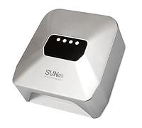 Lampe à ongles en gel LED sans fil, sèche-ongles rechargeable 48 W, lampe polymérisation rapide du vernis 7800 mAh, outils de manucure Pro Nail Art(Silver)