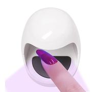 Lampe à Ongles Gel, Lampe à Ongles LED - Lampes à Ongles LED UV Pour Sèche Ongles Gel | Lampe Professionnelle Pour Vernis À Ongles À Doigt Unique Avec Charge USB Pour Filles Et