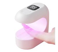 Lampe à Ongles Gel | Séchoir LED Portable Avec 4 Minuteries,Sèche-Ongles à Lumière UV Alimenté par USB - Pour Femmes Filles Débutants Salon À Domicile Voyage Pratique Fête Séance Photo Cours De