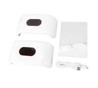 Lampe à ongles informée, lampe à durcissement rapide réglable 3 Fonction de synchronisation à deux côtés Light Light Fast durcissement Gel Rigoux de ongles pour ongles et