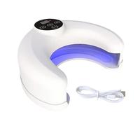 Lampe à ongles, lampe UV LED intelligente à capteur réglable, lampe de séchage pour vernis gel avec séchage rapide, lampes à ongles compactes pour filles, femmes, petites amies, épouses, parfaites