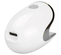 Lampe à Ongles LED 6w Blanche Compacte en Plastique pour Débutants | Usage Salon de Manucure, Séchage Précis du Vernis, Alimentation Type-c, Petit Format Pratique