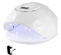 Lampe à ongles - LED - 86 W - 4 vitesses - Réglage de l'heure - Prise UE