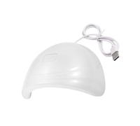 Lampe à ongles LED 88 W alimentée par USB - Séchoir à vernis gel portable 60 s 120 s - Réglage de l'heure - Rechargeable par USB - Pour salon à domicile