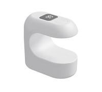 Lampe à ongles LED à séchage rapide, lampe de manucure à un doigt avec design rechargeable par USB, outil à ongles compact et portable avec perles LED stables, organisateur de salon à domicile