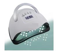 Lampe à ongles LED, Lampe à ongles UV LED 300W haute puissance for machine de séchage vernis gel manucure avec grand écran LCD Touch 66 Sèche-ongles intelligent Pour manucure maison(1 UK)
