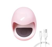 Lampe à ongles LED, lumière UV pour ongles | lampes à ongles LED UV pour séchage à ongles gel - lampe professionnelle pour vernis à ongles à doigts unique avec recharge USB pour filles et Do