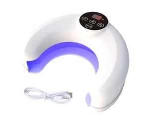 Lampe à ongles LED - Technologie LED UV, activation du capteur intelligent, conception portable compacte, paramètres de séchage réglables | Idéal pour les filles, femmes, petite amie, épouse, débutant