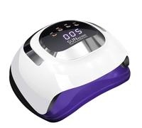 Lampe à ongles LED UV haute puissance 380 W for sèche-ongles en gel, accessoires professionnels for nail art, séchage des(Uv nail lamp X21-MAX)