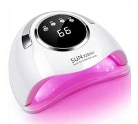 Lampe à ongles LED UV professionnelle 500 W avec 90 LED - Capteur intelligent et 4 minuteries pour un séchage rapide du vernis gel - Sèche-ongles de qualité professionnelle pour un usage domestique