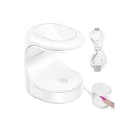 Lampe à ongles Mini UV LED, petit sèche-cloux portables GEL à doigt à doigt vernis à ongles, lampe à cuiller à ongles, machine à manucure électrique de photothérapie à ongles à ongles à