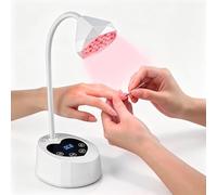 Lampe à ongles Portable en ABS, avec chargeur USB, lumière de traitement des ongles, minuteries 10S / 30S / 60S, Sources 365 + 405Nm, pour usage domestique et en voyage, LED durcissement