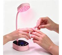 Lampe à ongles Portable en ABS, avec chargeur USB, lumière de traitement des ongles, minuteries 10S / 30S / 60S, Sources 365 + 405Nm, pour usage domestique et en voyage, LED durcissement
