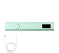 Lampe à ongles portable - Ensemble d'autocollants pour ongles à lumière UV, petit stylo à ongls rechargeable avec affichage LED | Sèche-colle portable avec lampe professionnelle à 2 minuteries