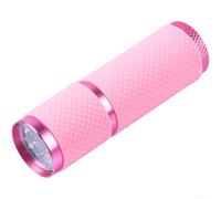 Lampe à ongles portable sans fil pour mini sans fil (rose) | 3 piles AAA, liberté sans fil, école, bureau, maison, voyage, pas besoin de câble