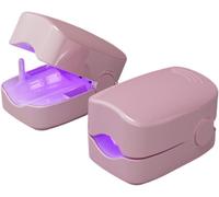Lampe À Ongles Professionnelle Uv Led Pour Traitement Des Champignons Des Ongles, Séchoir À Ongles À Double Source De Lumière Avec Minuterie Pour Durcissement Du Vernis Gel (Affichage Numérique Blanc)