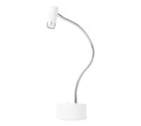 Lampe à Ongles UV avec Fonctionnement Tactile, Puces LED, Lampe sans Fil Rechargeable Réglable à Col de Cygne pour une Extension Rapide et Facile, Batterie pour de Longues Sessions