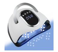 Lampe à ongles UV, Lampe à ongles UV LED 300W haute puissance for machine de séchage vernis gel manucure avec grand écran LCD Touch 66 Sèche-ongles intelligent(4)