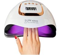 Lampe À Ongles Uv Led 380 W Avec 81 Perles Led, Séchoir À Ongles Professionnel, Lampe À Ongles Gel Uv Avec 4 Réglages De Minut[O41]